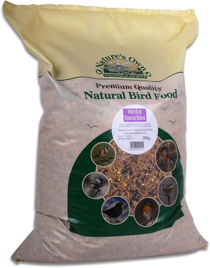 20KG Nature's Own Premium Quality Natural Wild Bird Food Seed All