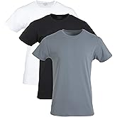 Gildan Mens Cotton Stretch T-Shirts, Multipack