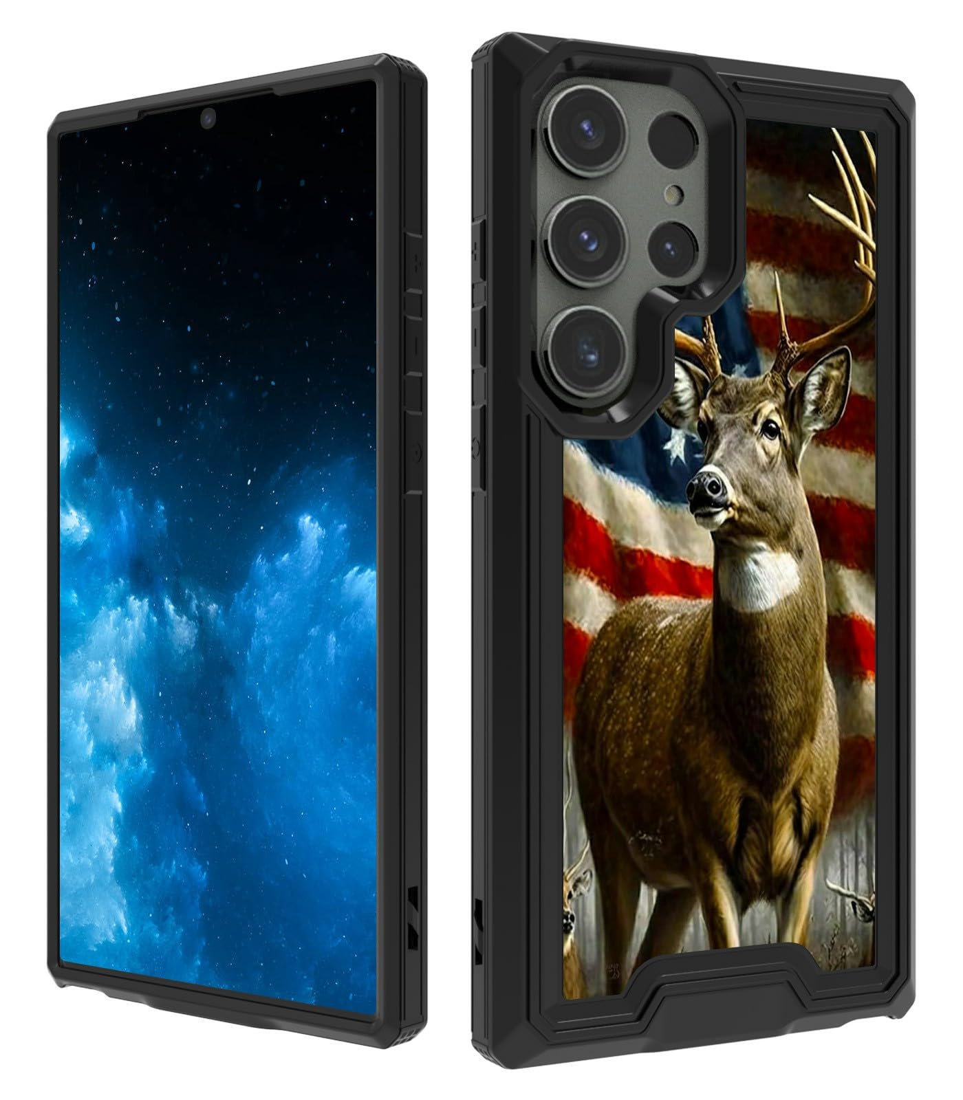 BPQOJB for Samsung Galaxy S24 Ultra Case with Flag