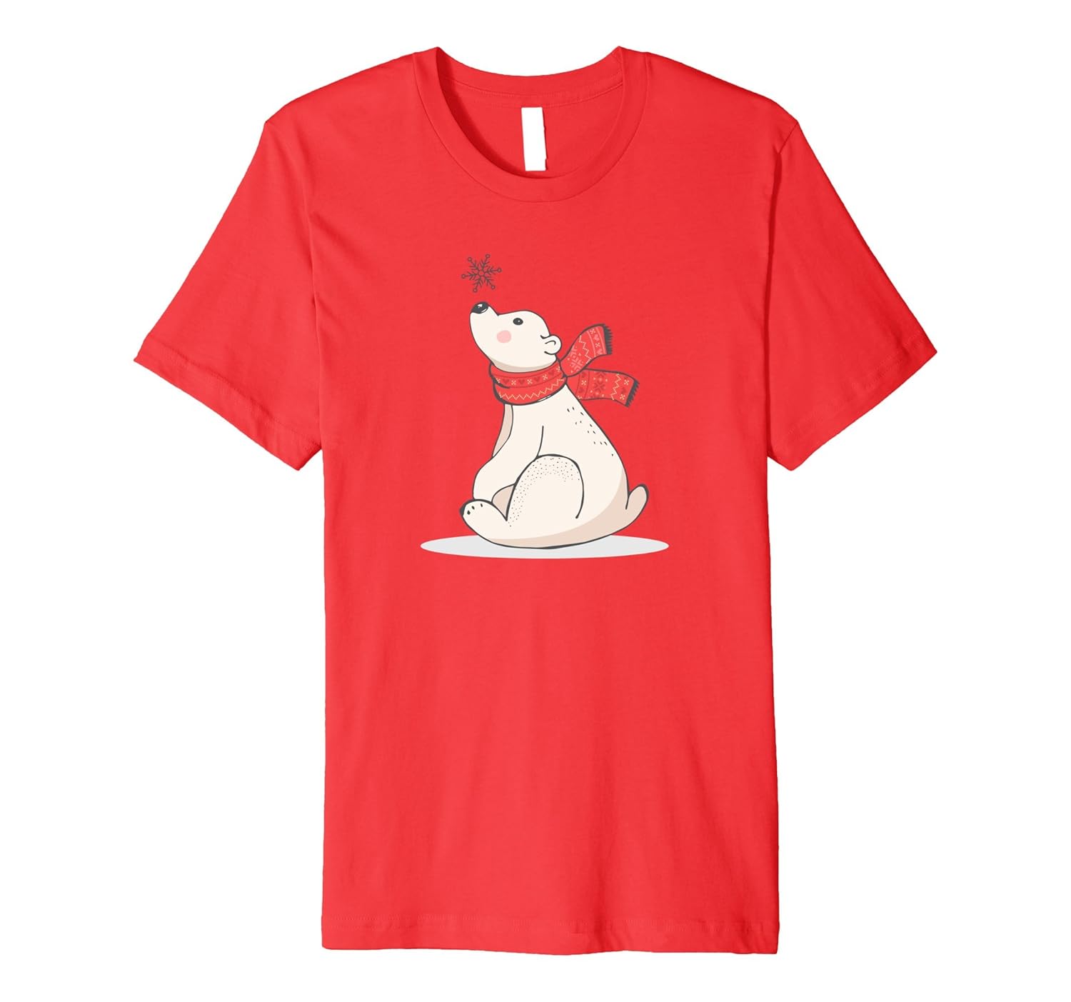 Cute Polar Bear Xmas T Shirt-ANZ