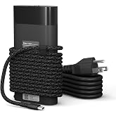 100W USB C Laptop Charger for HP Pavilion Plus 14 14-ew1010nr Spectre Fold 17 x360 16-aa0047nr ZBook Firefly 14 16 G11 Envy 17-cw1087nr TPN-LA31 N57041-001 Tyce-C Charger Power Adapter