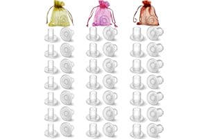 KFPPLXQ Heel Protectors for Grass, 21 Pairs, 4 Sizes, Clear