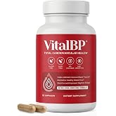 VitalBP Blood Pressure, Blood Flow &amp; Artery Support, CoQ10, K2 &amp; D3, 60Caps | With L-citrulline to support normal blood pressure, blood flow &amp; artery health.