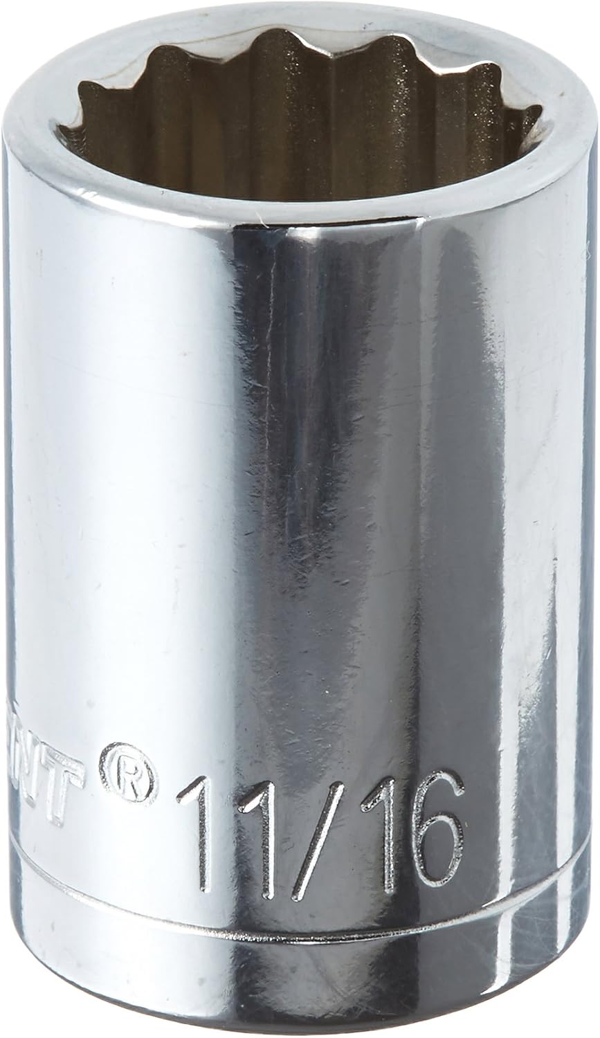 Crescent 1/2" Drive 12 Point Standard SAE Socket 11/16" CDS57N