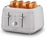 Kenwood Dawn 4-Slot Toaster TFP09.000CR 1800W Defrost Reheat Cancel