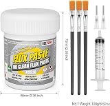 BEEYUIHF No-Clean Soldering Flux Paste 100g Rosin SMD Solder Paste Flux view 7