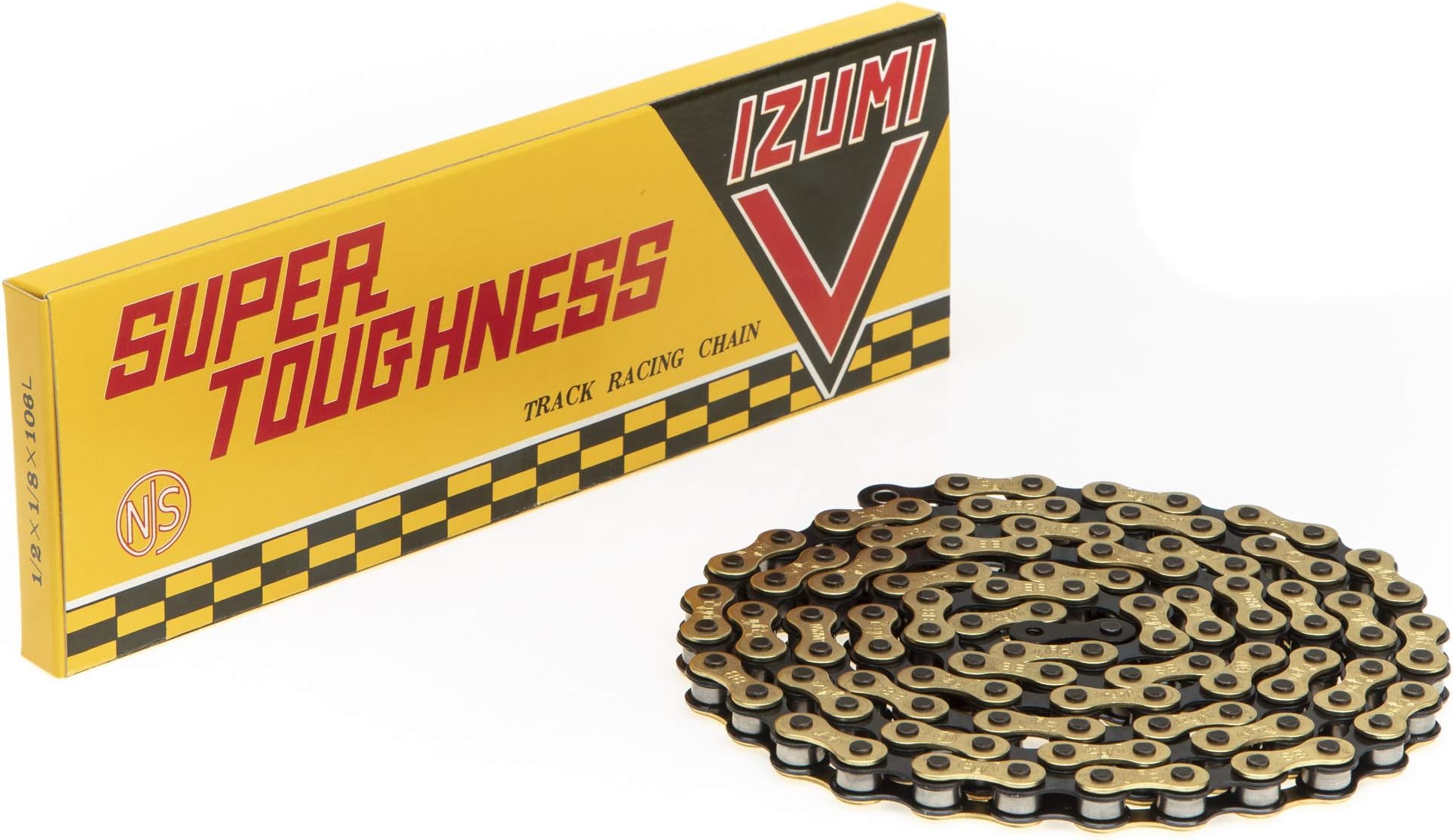 Izumi-V Bolt/Nut Connect Single Speed Chain, 2 Sizes