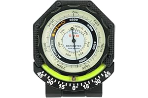 Sun Company AltiTilt - Dashboard Altimeter Inclinometer for Off-Road Vehicles | Read Altitude, Barometric Pressure, and Tilt