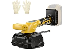 Tile Vibration Tool Compatible with Dewalt 20V Battery, Cordless Vibration Leveling Machine, 5 Speeds Tile Suction Cup Tool w