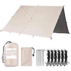 Bearhard Waterproof Camping Tarp, Lightweight