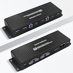 KVM Switch HDMI 2 Computers 2 Monitors 4k 144hz