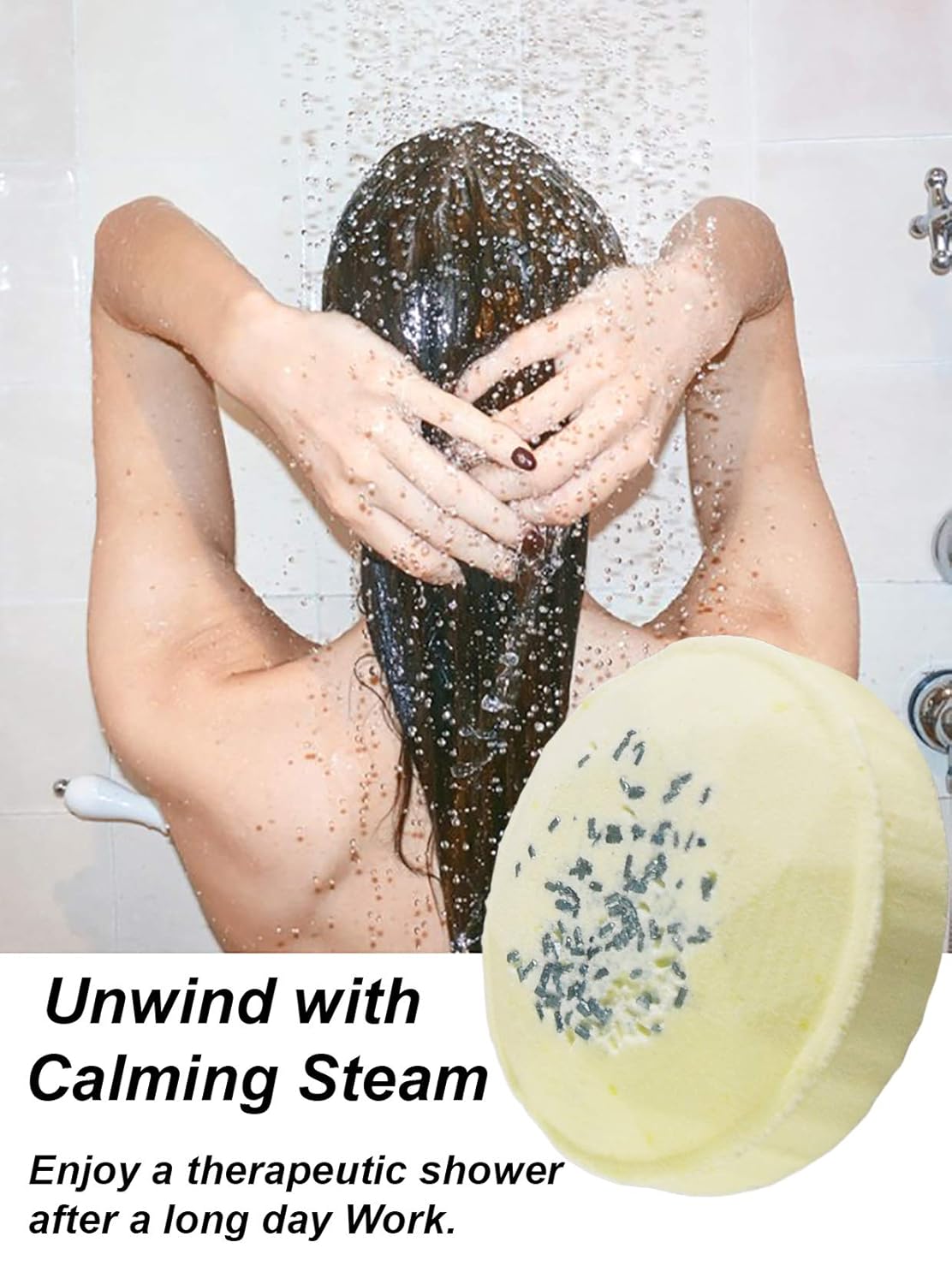 Candles and Cream Spa Day Shower Steamer-Aromatherapy & Stress Relief, Restore & Soothe Body-Set of 2 : Beauty