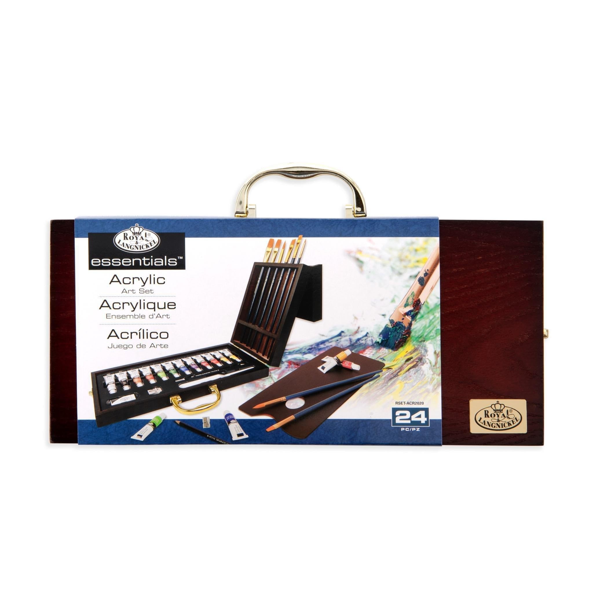 24 pc Royal & Langnickel Artist Premier Acrylic painting Set