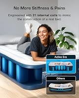 Active Era Premium Single Air Mattress with Built In Pump 188x99x36.5cm view 7