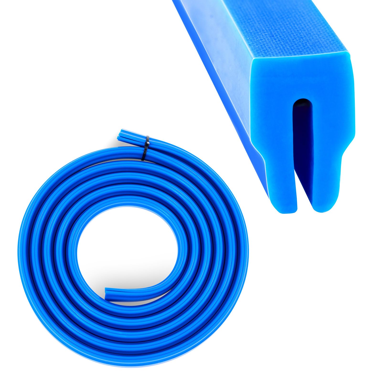 Photo 1 of MorningRo T-Slot Cover 5/8'' for Milling Machine, Blue, 150 inch