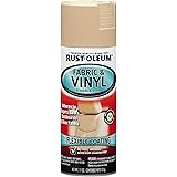 Rust-Oleum 248921 Automotive Enamel Fabric & Vinyl Spray Paint, 11 Ounce (Pack of 1), Sand, 11 Fl Oz , Beige