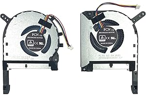 New GPU+CPU Cooling Fan Replacement for ASUS TUF FX505 FX505D FX505G, FX705 FX705D FX705G, FX506 (2020), FX706 (2020), TUF Ga