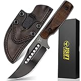 LENGREN Persian Fixed Blade Knife - 4.13" Blade