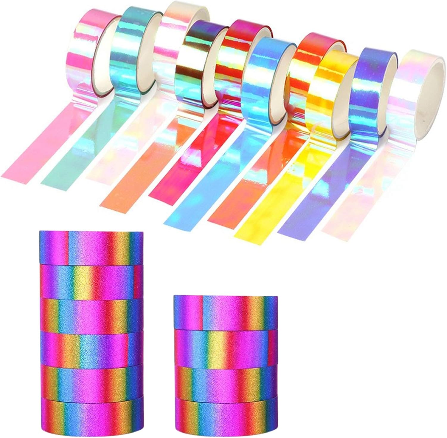 Phantomon Holographic Washi Tape Craft Tape Set 20 Roll