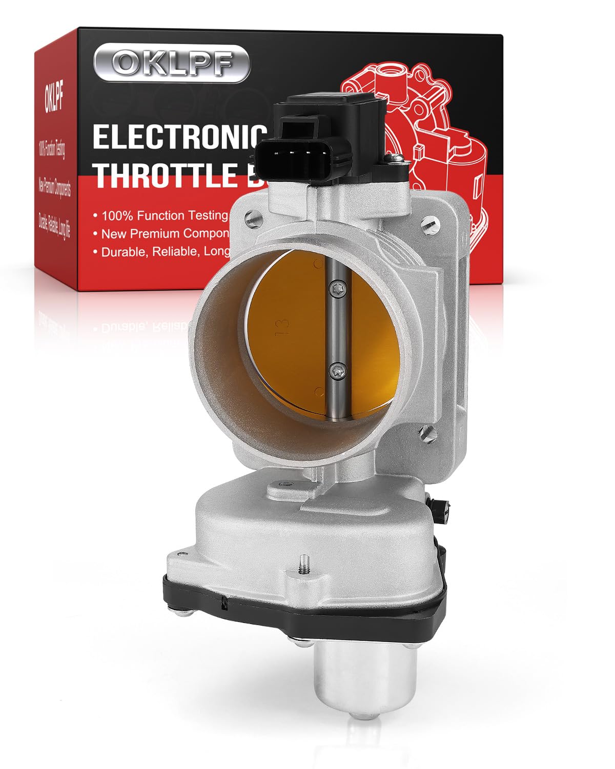 Photo 1 of OKLPF Throttle Body Compatible with Ford,Mercury&Lincoln - Crown Victoria, E-150 E250 E350 Super Duty, Explorer, F150, Taurus, Mustang,Grand Marquis MKT Replace#3L5Z9E926AA