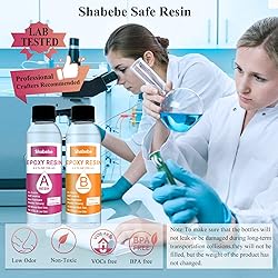 Epoxy Resin, 8.8OZ Resin Kit, Epoxy Resin Crystal