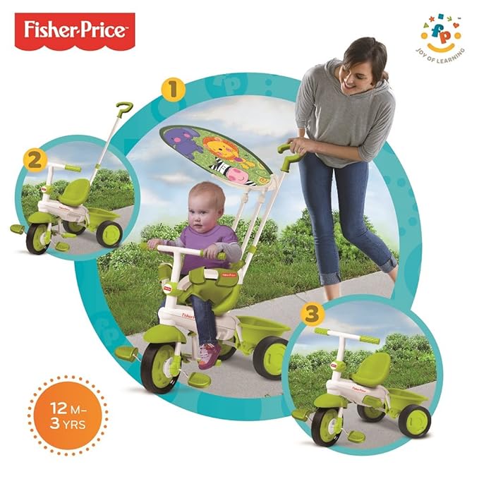 Fisher-Price 146-1133 - Dreiräder Classic Plus, grün