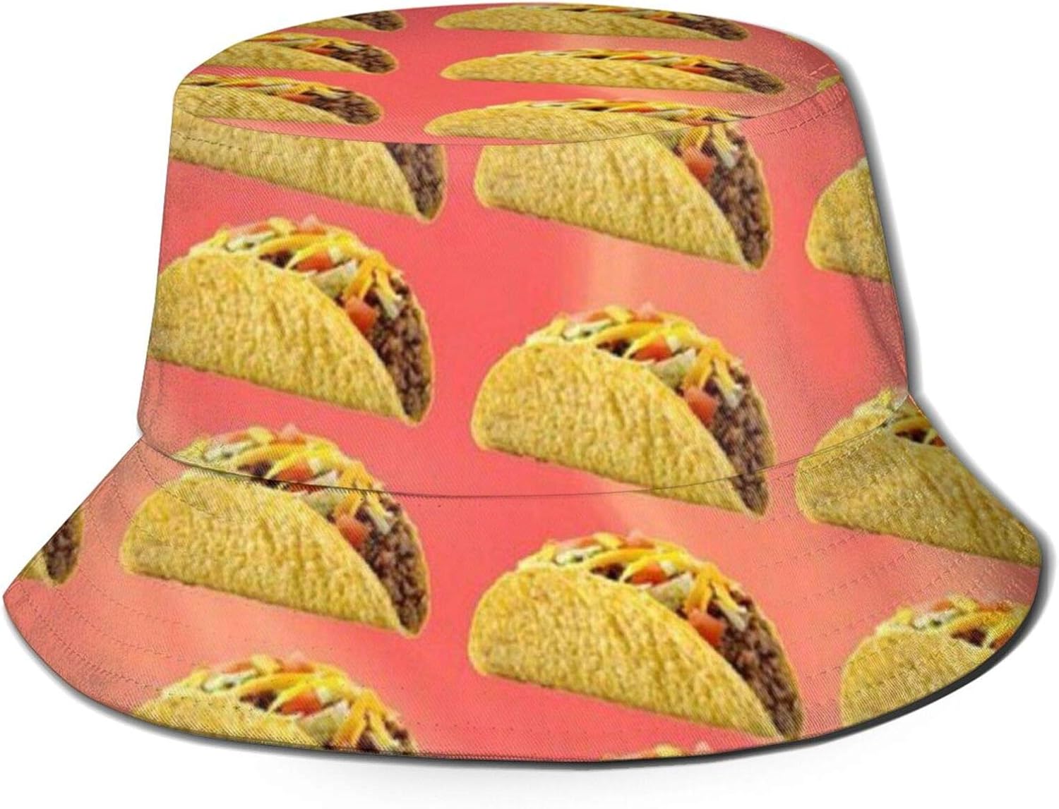 NOBAHIDS Mexican Taco Bucket Hat, Packable Sun Hat, Outdoor Fisherman