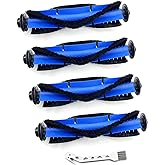 Tivcroxs 4 Pack Replacement Parts Rolling Brush Compatible with Eufy RoboVac 11S, 30C, G30, 30, 12, 15T, 15C, 35C, 15C MAX, G30 Edge Robotic Vacuums