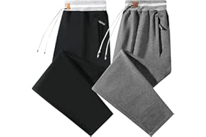 FoxQ Mens Sweatpants with Pockets Sports Joggers Athletic Running Casual Yoga Pants