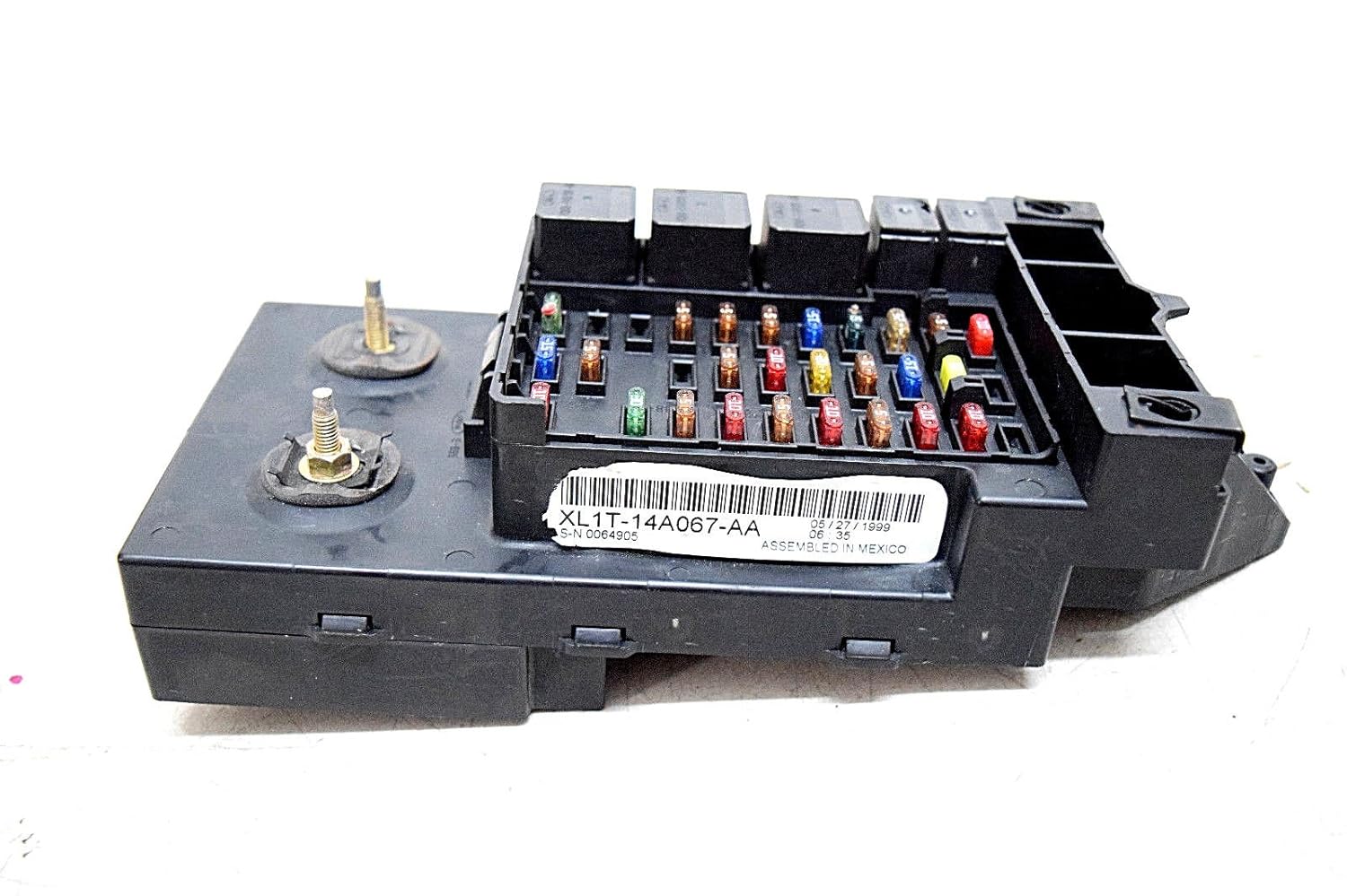 Amazon.com: 98 99 FORD F150 LINCOLN NAVIGATOR EXPEDITION UNDER DASH FUSE BOX  XL1T14A067AA: Car Electronics