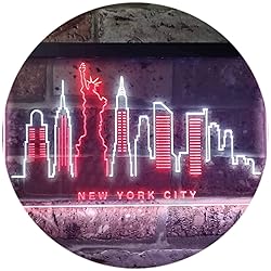 ADVPRO New York City Skyline Silhouette Dual Color