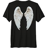 Cute Angel Wings On Back Premium Tri-blend T-Shirt