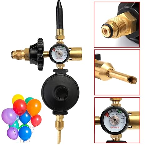 KUNSE Helium Tank Regler Füllventil Für Ballons