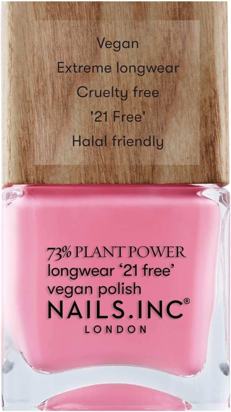 Nails.INC Plant Power Nail Polish 14ml 21 Free Cruelty Vegan Detox On Repeat