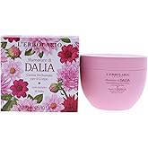 L'Erbolario Body Cream - Moisturizing Body Butter - Floral Citrus Scent Skin Care with Dahlia Extract and Olive Butter - Shades of Dahlia - 10.1 oz