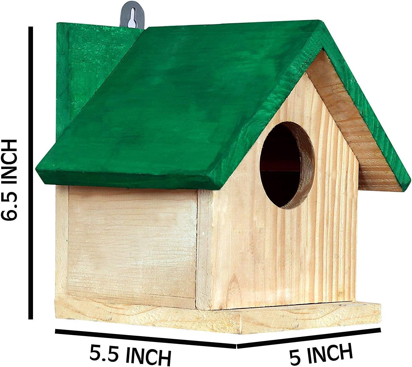 MUNCHOS 100% Natural and Comfortable Home with Side Window for Small Birds (Save Birds Save Earth)