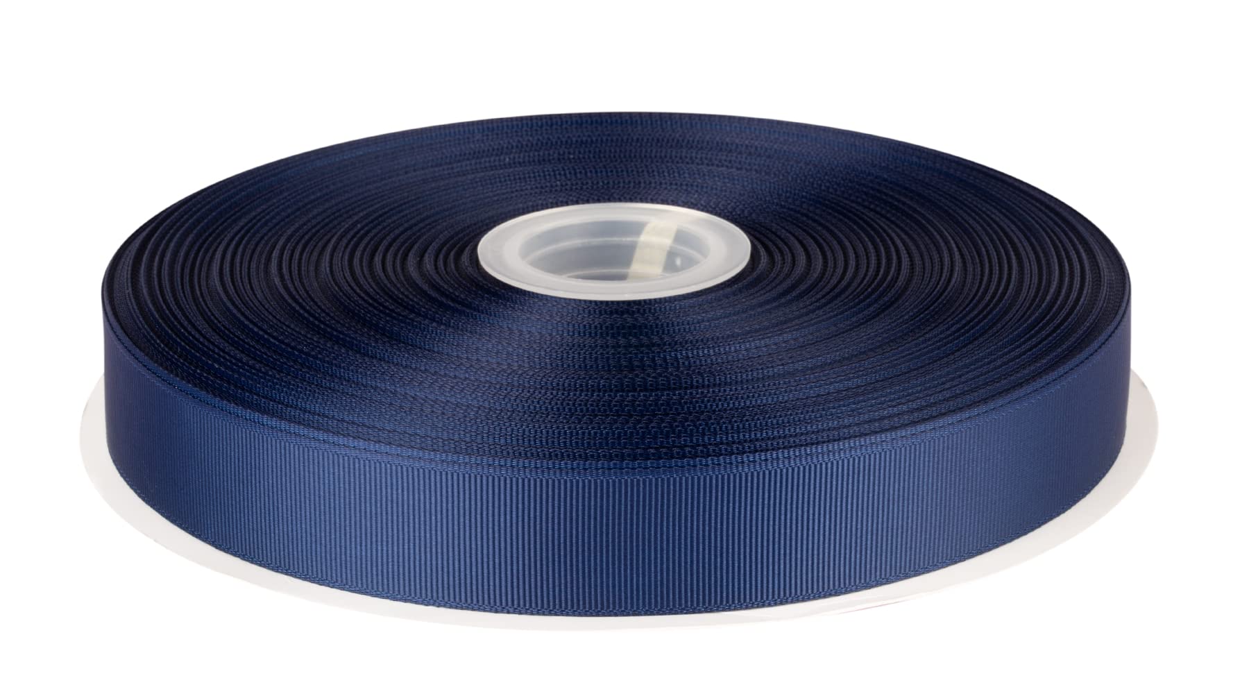 Fondersy 25mm X 91M Solid Grosgrain Ribbon for Gift Wrapping, Parties, Wedding Decoration, Crafts Sewing(Navy)