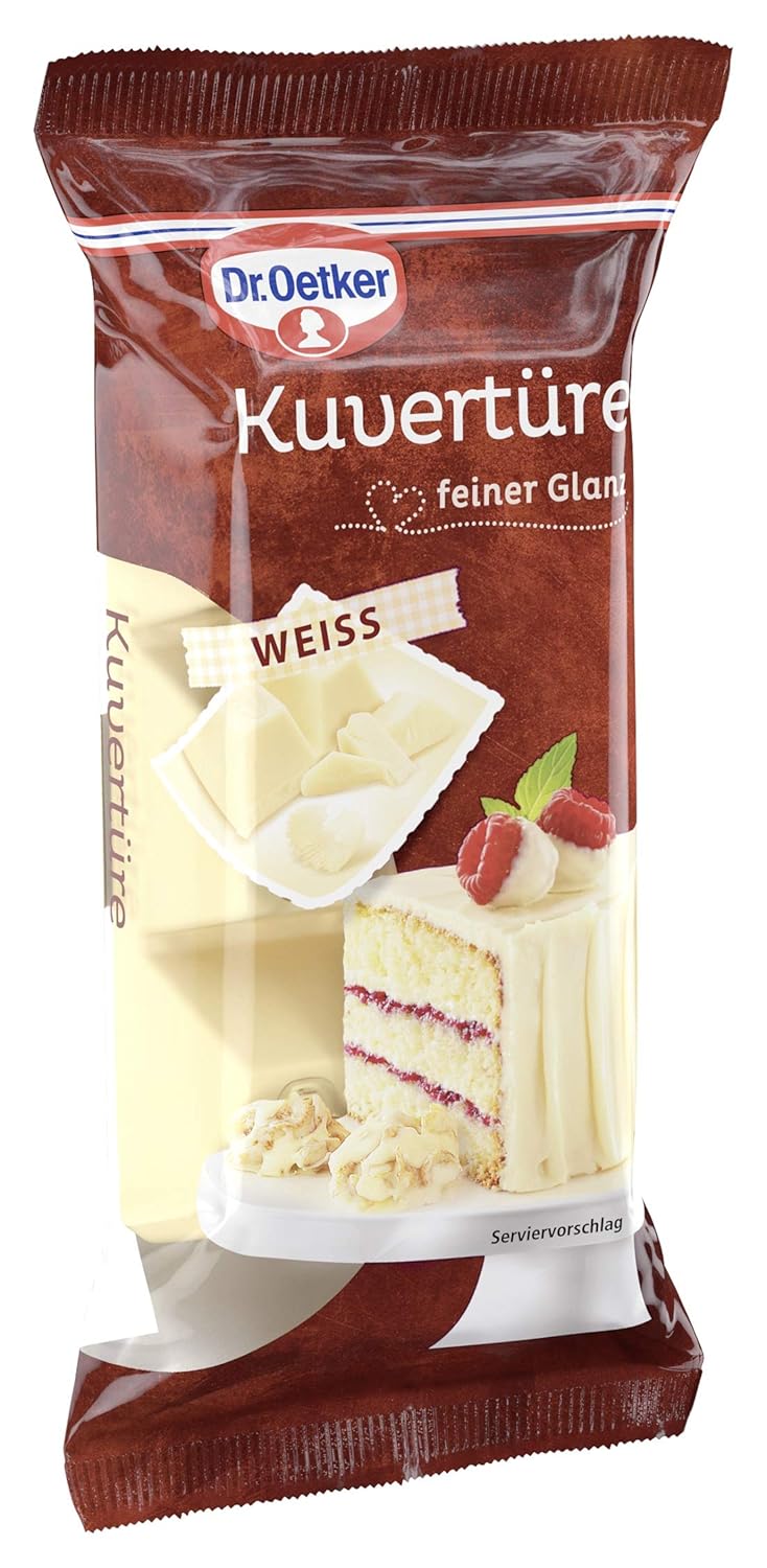 weiße Kuvertüre