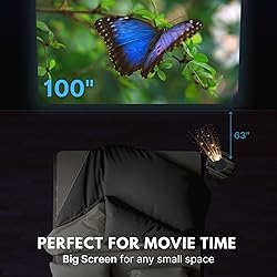 AAXA P400 Native 1080p Short Throw Mini Projector