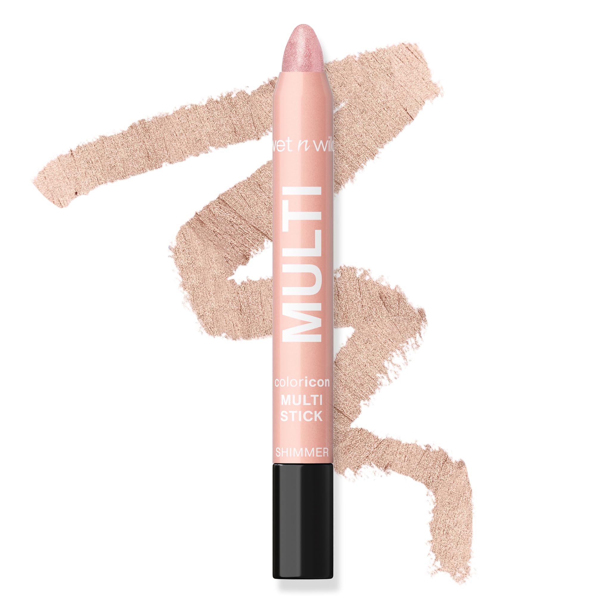 Photo 1 of wet n wild Color Icon Cream Eyeliner Eyeshadow Multi-Stick, Moisturizing, Nourishing Velvety Cream-to-Powder Buildable & Blendable Formula, Cruelty-Free & Vegan - Peachy Crush