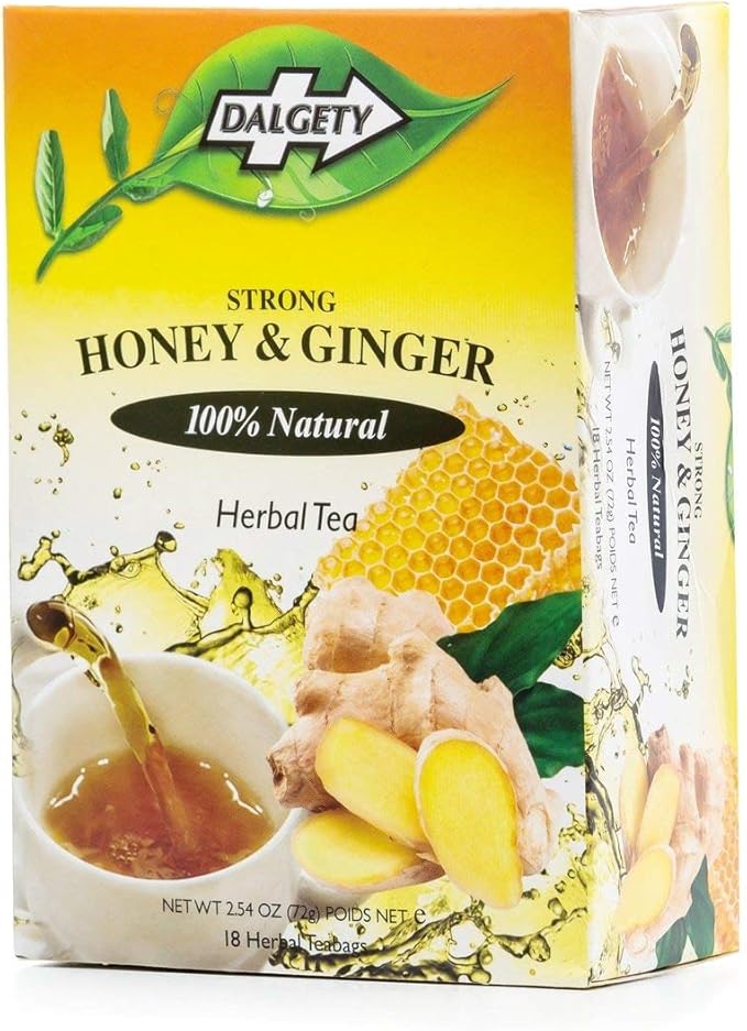 Dalgety Strong Honey & Ginger Herbal Tea (Pack of 3) Amazon.co.uk Grocery