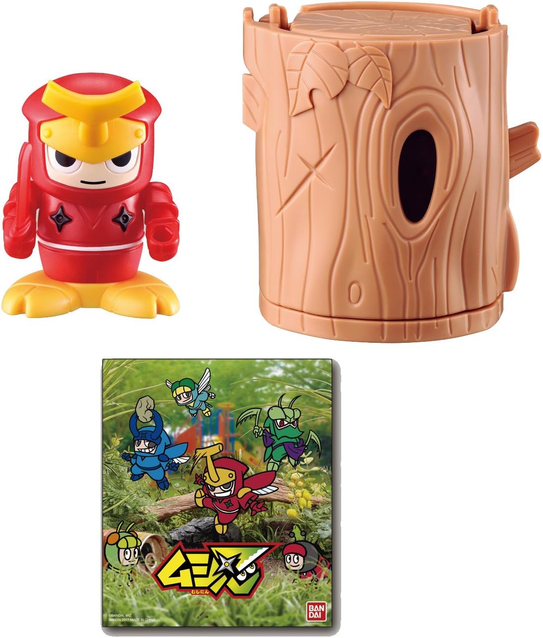 Amazon ムシ忍 フィギュアシリーズ カブトニン ミニドール おもちゃ