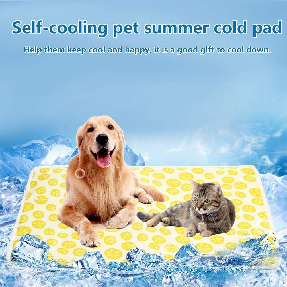Amazon Com Gally Pet Dog Cooling Mat Summer Pet Cold Cooling Mat Dog Self Cooling Pad Sofa Cushion For Indoor Outdoor Use Pet Supplies