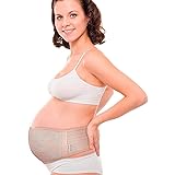 AZMED Maternity Belt, Breathable Pregnancy Back Support, Premium Belly Band, More Than 1.3M Happy Mothers, Lightweight Abdomi