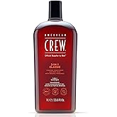American Crew Shampoo, Conditioner & Body Wash for Men, 3-in-1, 33.8 Fl Oz