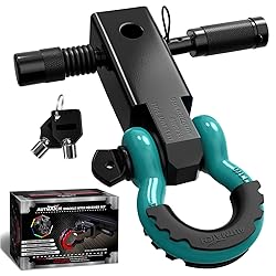AUTMATCH Shackle Hitch Receiver 2 Inch - 3/4" D