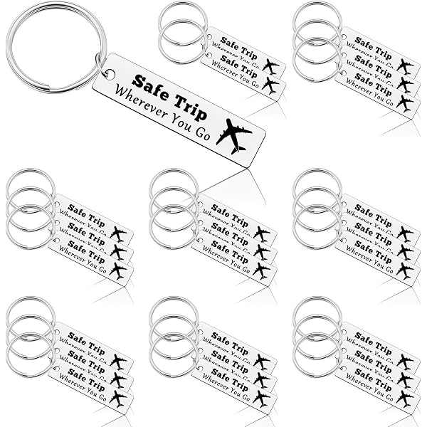 Pilot Gifts HOUGEBA Going Away Retirement Farewell Gift For Best Friend Coworker Pilot Flight Attendant Men And Women Airplane Keychain
