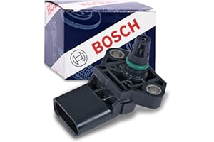 BOSCH 0261230266 Manifold Absolute Pressure (MAP) Sensor - Compatible with Select Audi A3, A4, TT; Porsche 911; Volkswagen Beetle, CC, Eos, Golf, GTI, Jetta, Passat, Tiguan