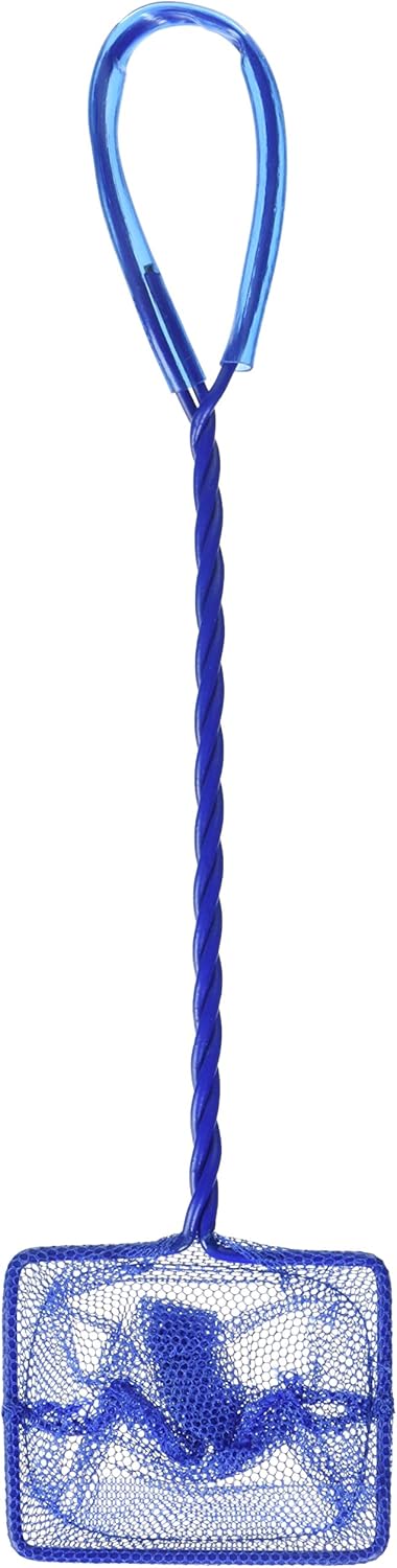 Penn Plax Quick Net Collection &ndash; Aquarium Fish Net, Made For Safe Handling and Transferring of Fish, Durable Mesh Netting, 3" x 2.25" Net, 10" Handle (QN3)