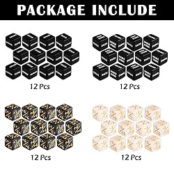 48 Pieces Abilities Keywords Counter Dice Black MTG